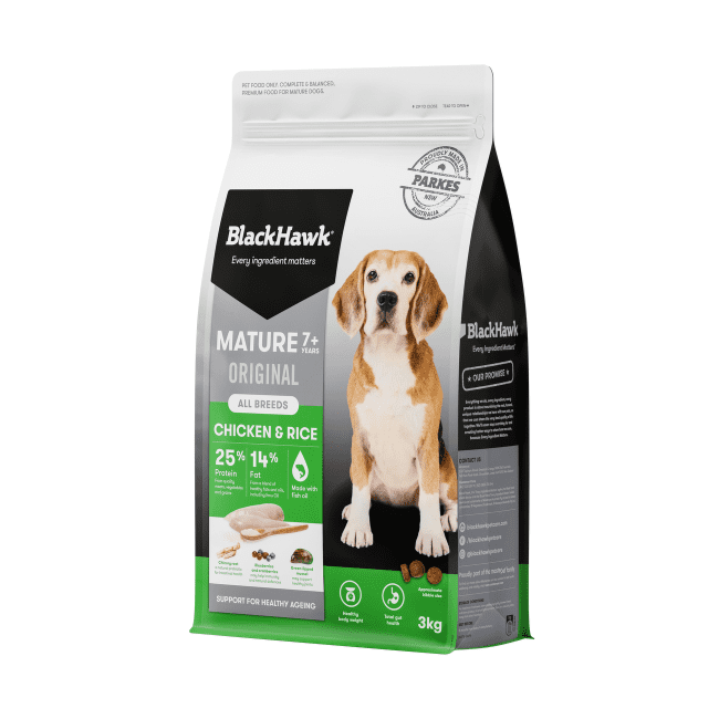Black Hawk Mature Dog Chicken & Rice - Image 3