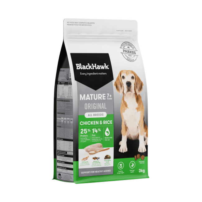 Black Hawk Mature Dog Chicken & Rice - Image 2