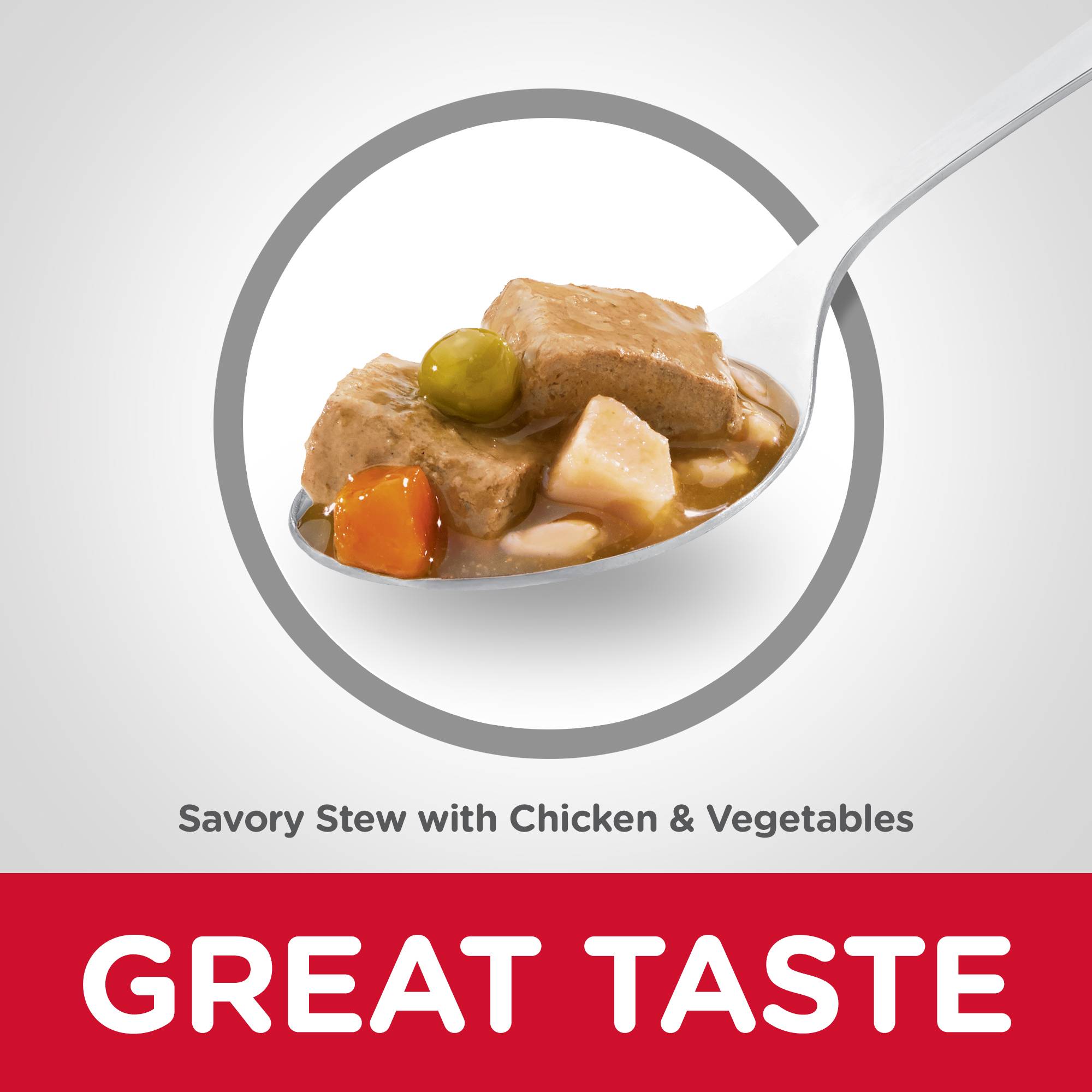 Hill's Science Diet Adult Savoury Stew Chicken & Vegetables Wet Dog Food - Image 3