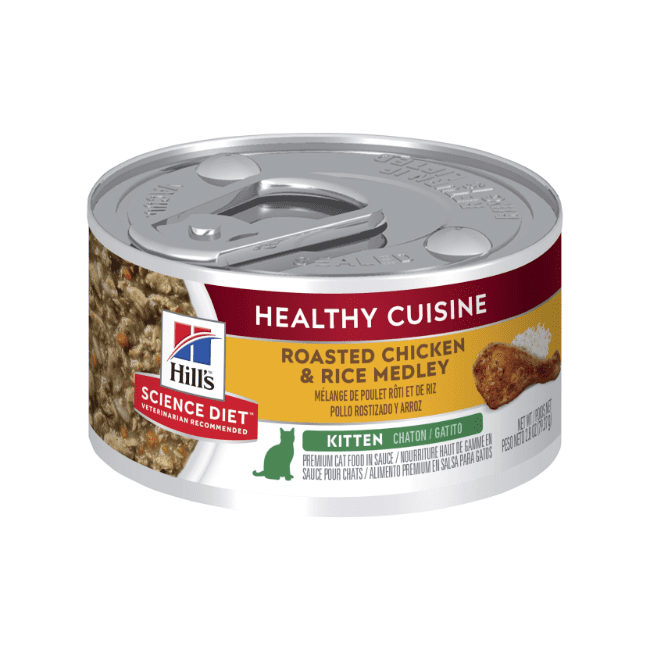 Hill's Science Diet Kitten Chicken & Rice Medley Wet Cat Food