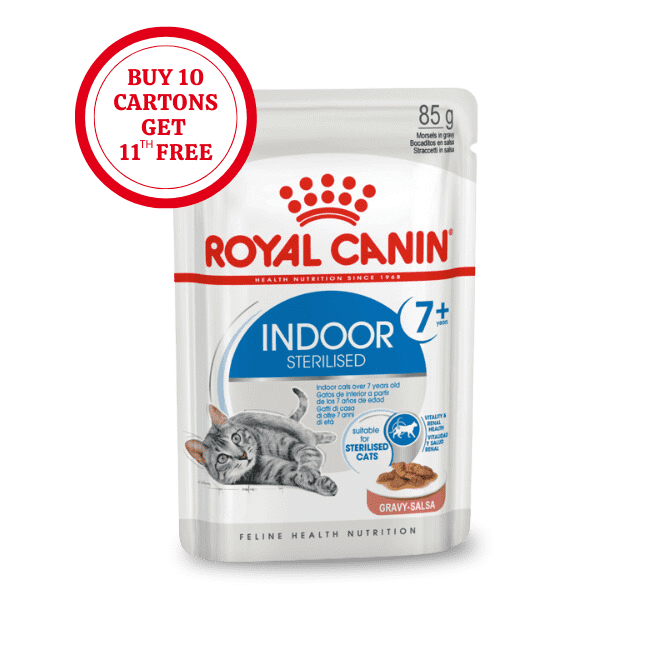 Royal Canin Indoor 7+ Gravy