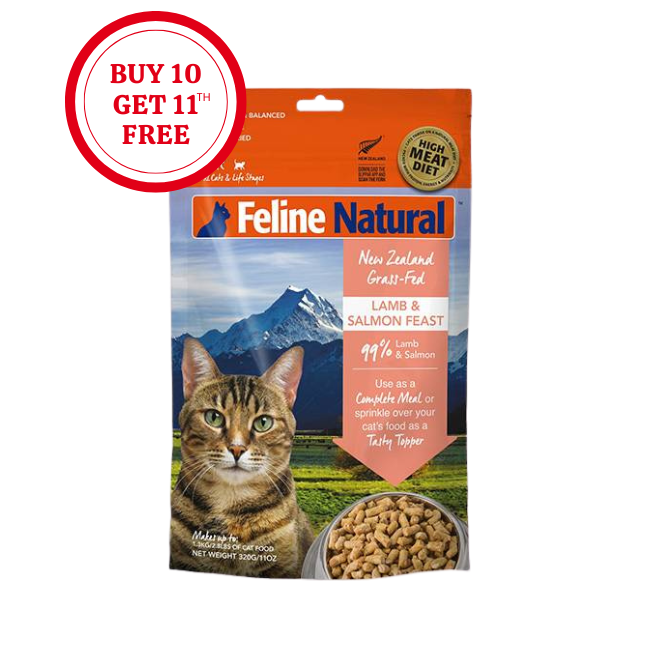Feline Natural Lamb and Salmon Feast