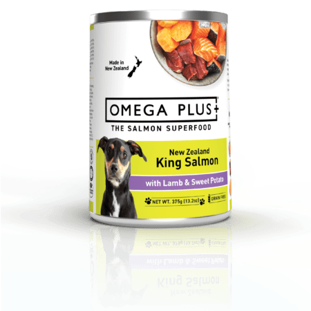 Omega Plus Dog King Salmon with Lamb and Sweet Potato Wet Dog Food
